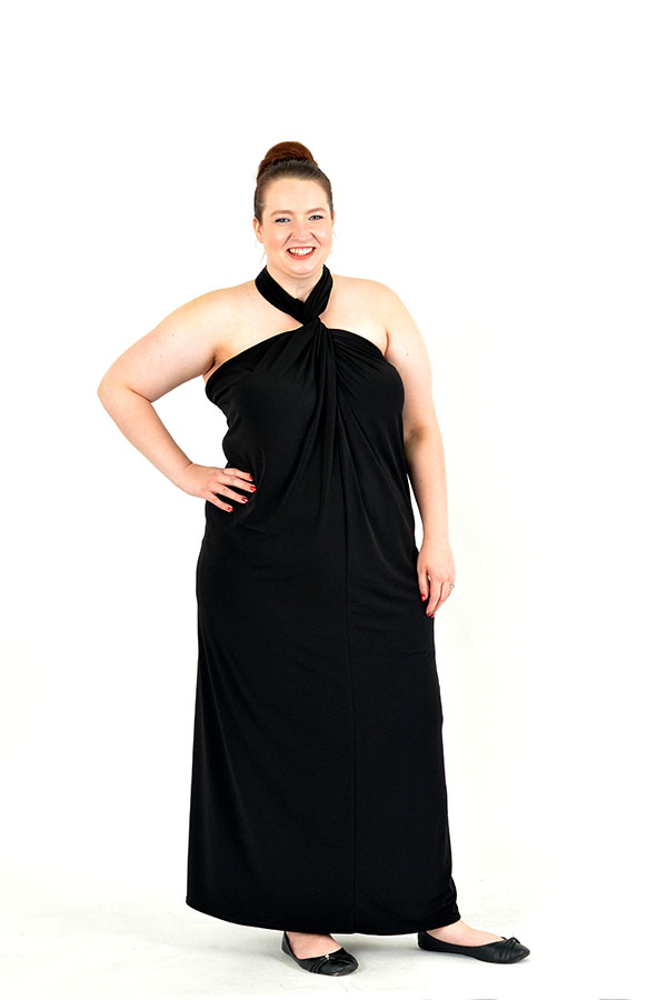 Black - Perfect Convertible Wrap Dress - Love U Designs - Shop Now
