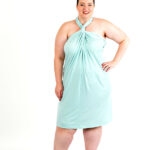 mint convertible wrap dress