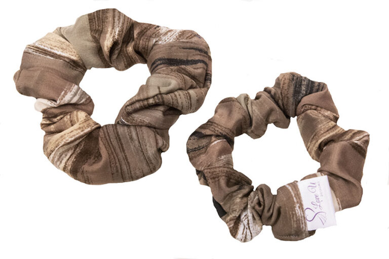 bamboo shoots scrunchies