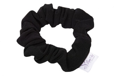 black scrunchies