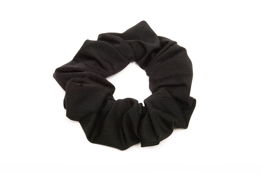 Satin Black - Scrunchies - Love U Designs - Shop Now