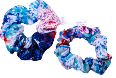 summer lace scrunchies