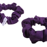 royal purple scrunchies