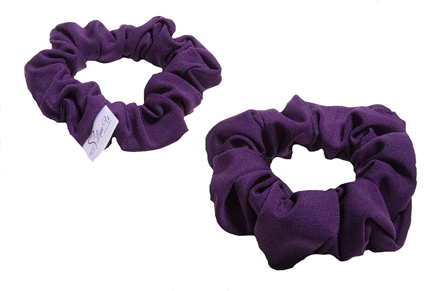 royal purple scrunchies