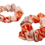 tropical sunset scrunchies